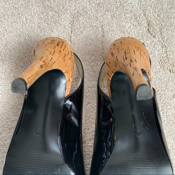 Guess Patton Leather Open Toe Hi-Heel Sandals - Picture 9 of 10